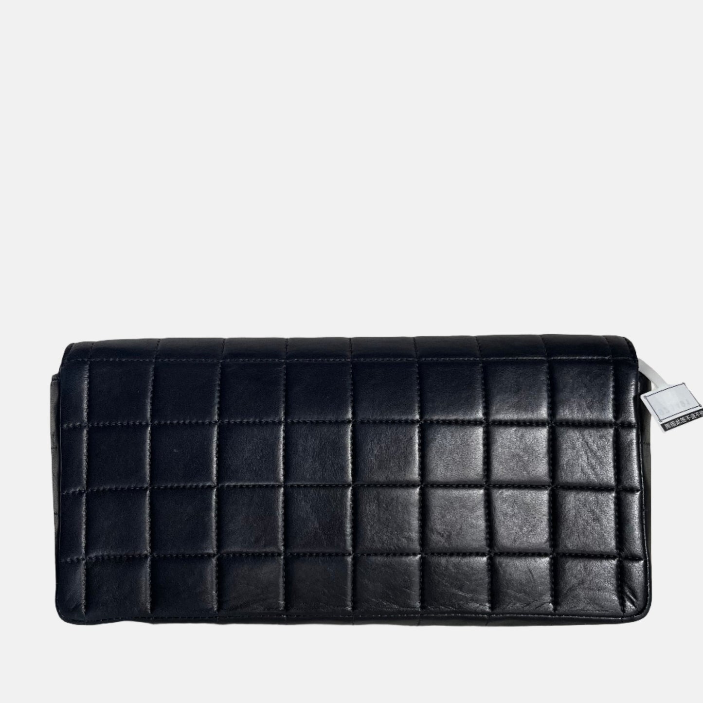 Sold Chanel East West Chocolate Bar Black Leather