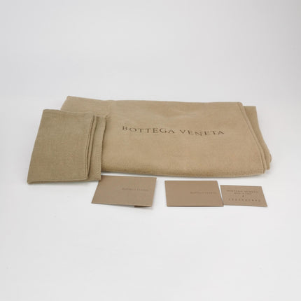 Bottega Veneta Cabat Tote Intreccio Leather Dark Chocolate Brown 45cm