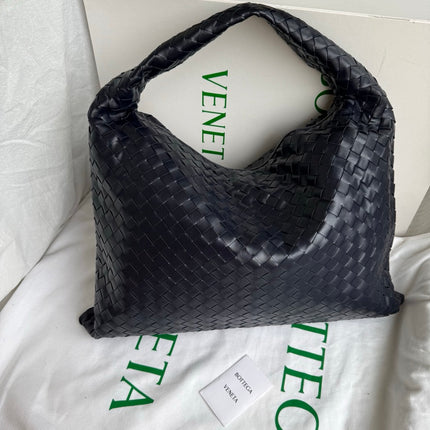 Bottega Veneta Hop Large Leather Navy Hobo Bag 55cm