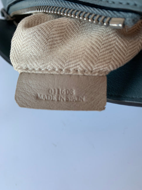 Sold Loewe Puzzle Small Blue Leather Crossbody Bag