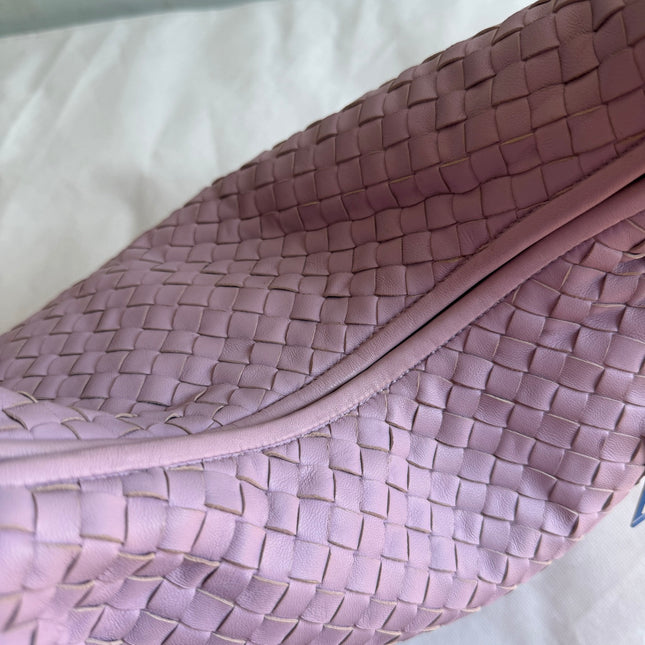 Bottega Veneta Hobo Bag Lambskin leather Lilac Purple Large 47cm