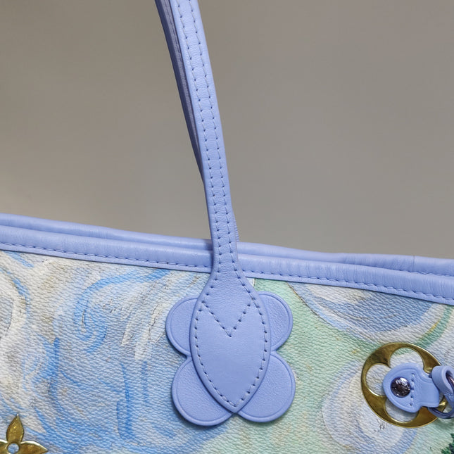 Louis Vuitton x Jeff Koons Masters Van Gogh Neverfull MM Tote Medium