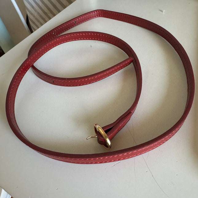 Gucci Jackie 1961 Mini Red Burgundy Leather Bag No Strap