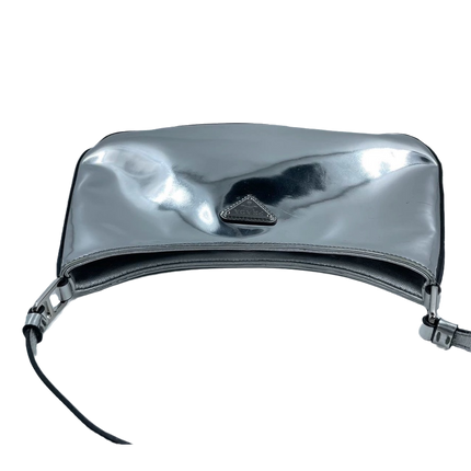 Sold Prada Cleo Silver leather shoulder bag
