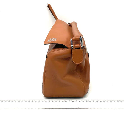 Loewe Puzzle Medium Caramel Tan Calfskin leather Bag