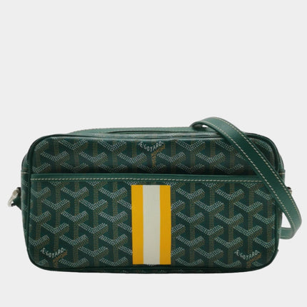 Goyard Cap Vert Crossbody Goyardine Green-Luxbags