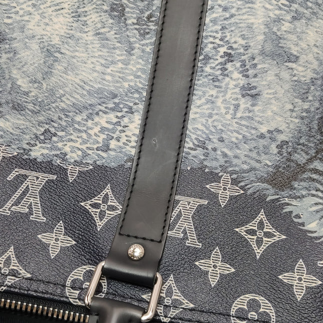 Louis Vuitton x Chapman Brothers Keepall 45 Bandouliere Lion Navy
