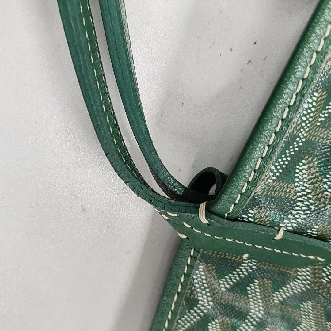 Goyard Saint Louis Tote 2015 PM Medium Green