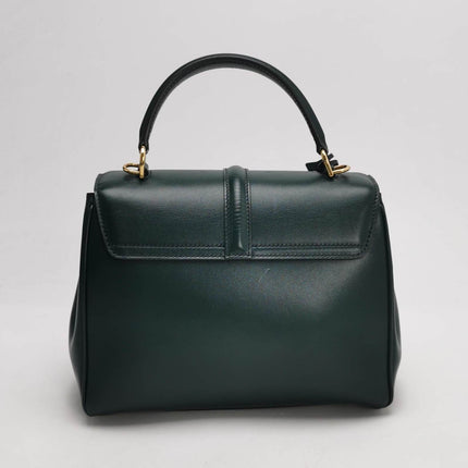 Sold Celine 16 Bag Small Dark Green Smooth Calfskin Leather
