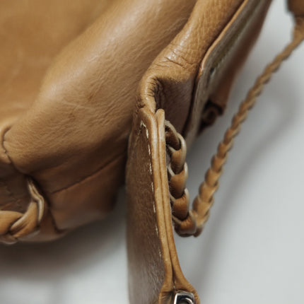 Dior Flight Medium Tan Brown Calfskin Leather Shoulder Bag