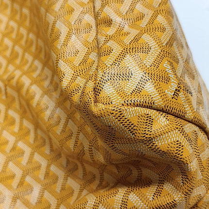 Goyard Saint Louis GM grand cabas jaune 2014