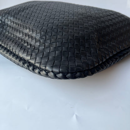 Bottega Veneta Veneta Hobo Maxi Black Leather 51cm