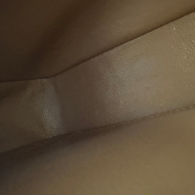 Chanel Classic Flap Mini Vintage Beige Lambskin Leather Adjustable Gold-tone Chain