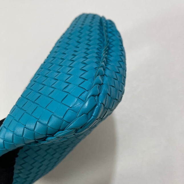 Sold Bottega Veneta Veneta Hobo Large Sky Blue Intrecciato Leather Bag 47cm