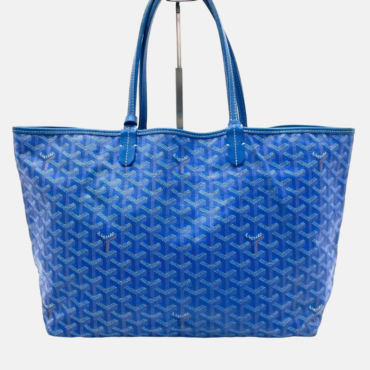 Goyard Saint Louis PM Tote Medium Blue-Luxbags