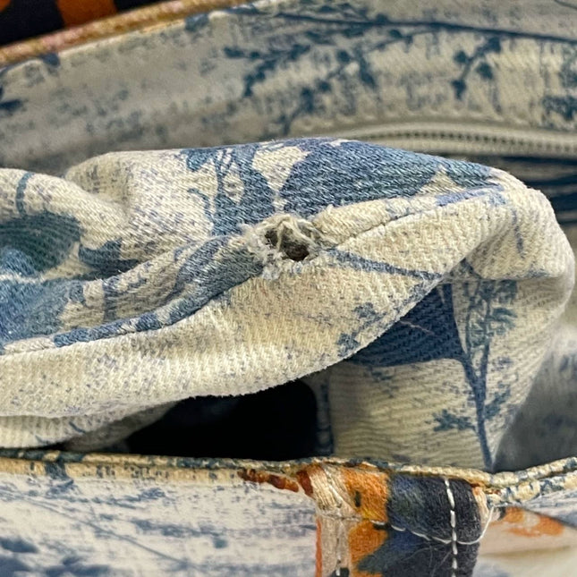 Dior Saddle Vintage John Galliano Multicolor Patchwork Shoulder Bag