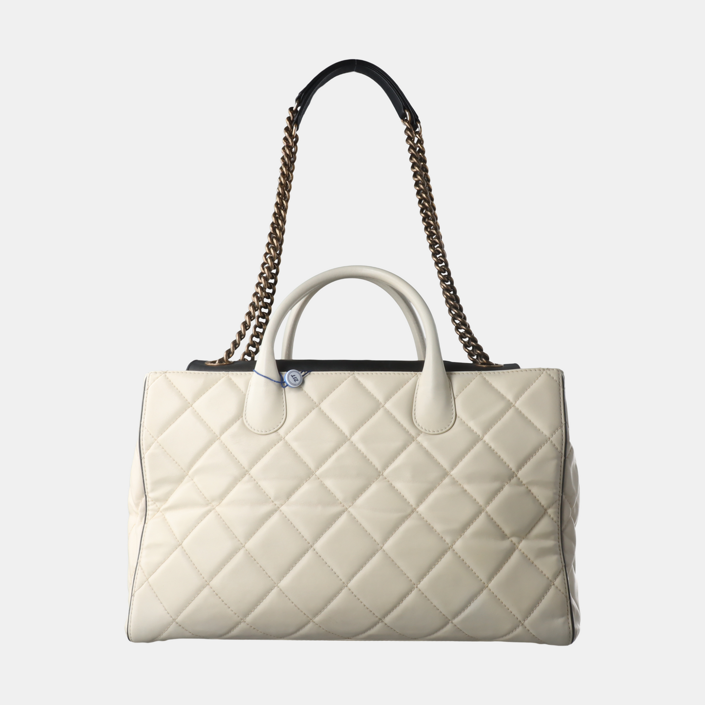 Sold Chanel Portobello Tote White Calfskin Leather, 2012-2013