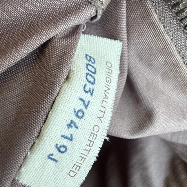 Bottega Veneta Belly Hobo Intreccio Leather Grey Large 50cm