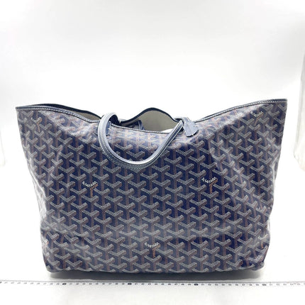 Sold Goyard Saint Louis PM Tote Medium Navy