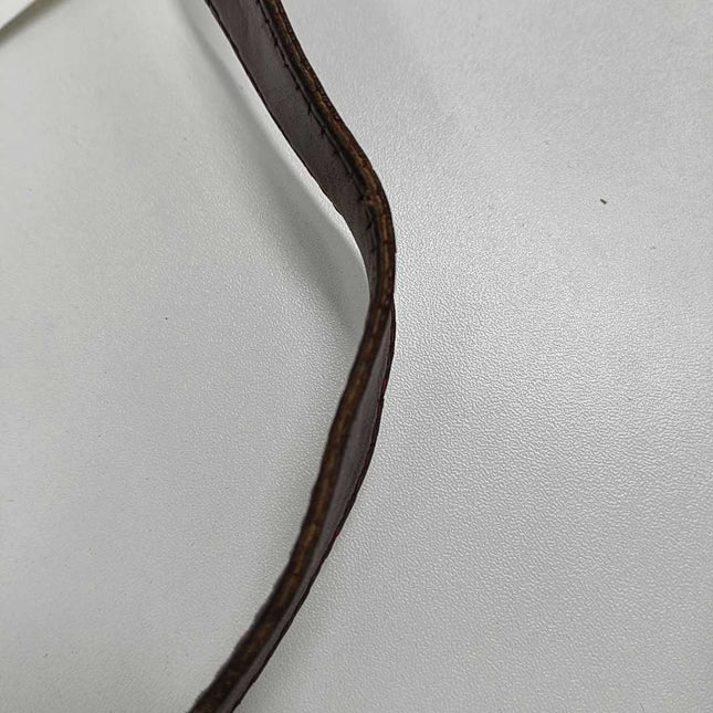 Sold Dior Saddle Vintage Red Burgundy Oblique