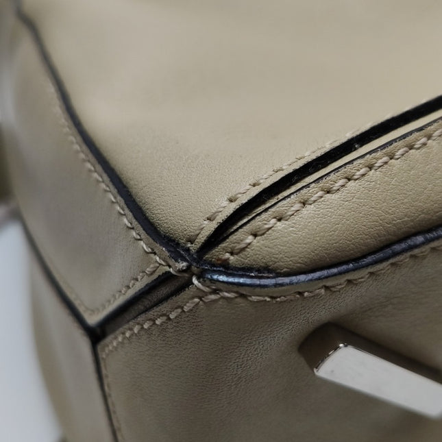 Loewe Puzzle Medium Sand Beige Calfskin Leather Bag