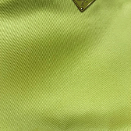 Prada Cleo Nylon Yellow Gold-tone Chain Shoulder Bag