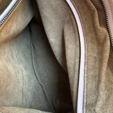 Bottega Veneta Hobo Bag Lambskin leather Lilac Purple Large 47cm