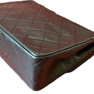 Chanel Vintage Classic Flap Mini Black Lambskin 24k Gold HW, 1989-1991