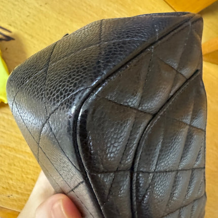 Chanel Classic Flap Mini Black Caviar Silver Hardware 2015-2016