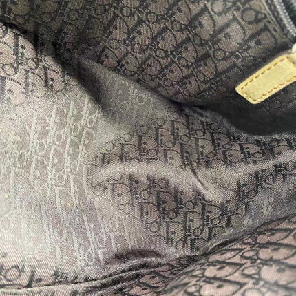 Dior Vintage Gaucho Mini Brown Leather Crossbody Bag 2006