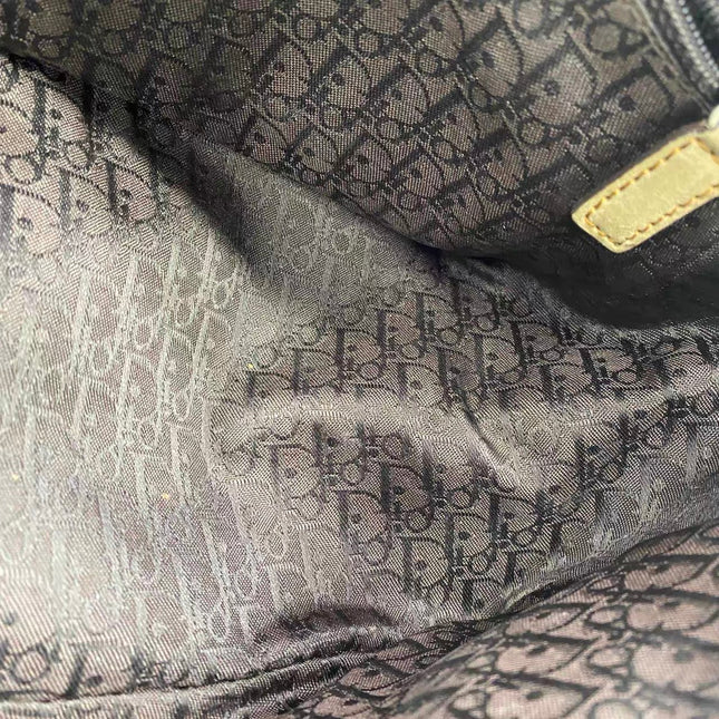 Dior Vintage Gaucho Mini Brown Leather Crossbody Bag 2006