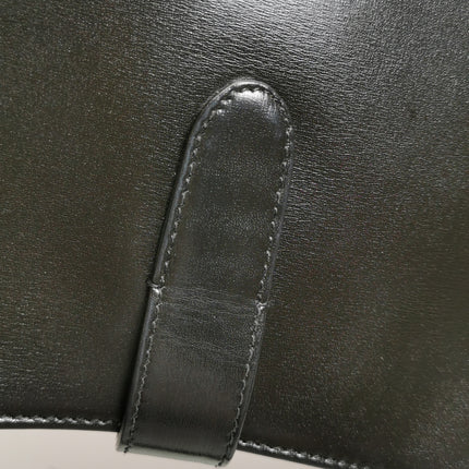 Gucci Jackie 1961 Black Leather Bag Small With Long Strap