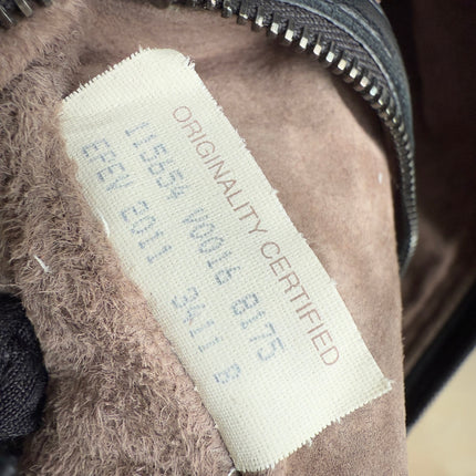 Bottega Veneta Intrecciato Hobo Bag Medium Black Leather 47cm