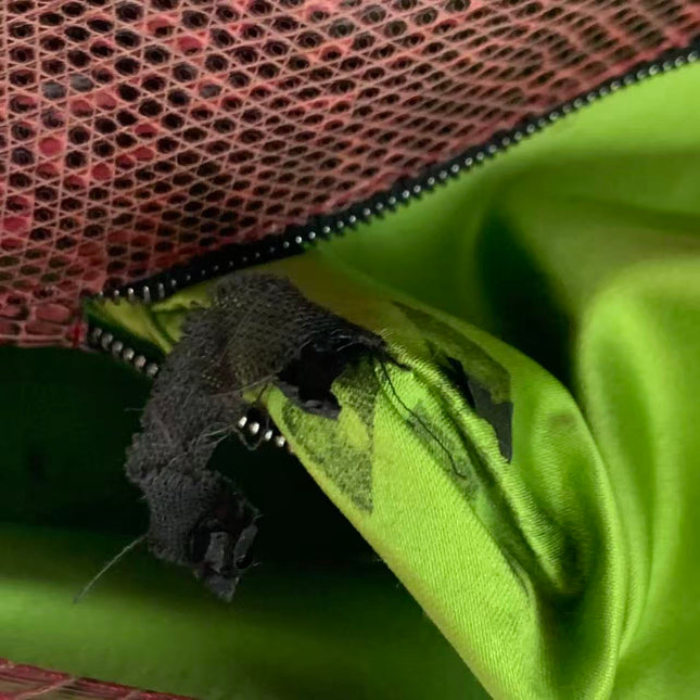 Fendi Baguette Purple Lizard Skin Leather Handbag