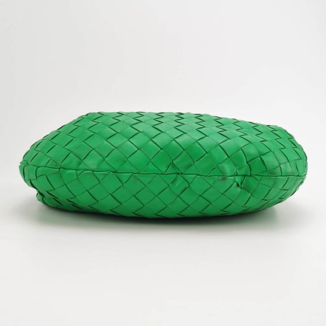 Bottega Veneta Teen Jodie Leather Green Medium