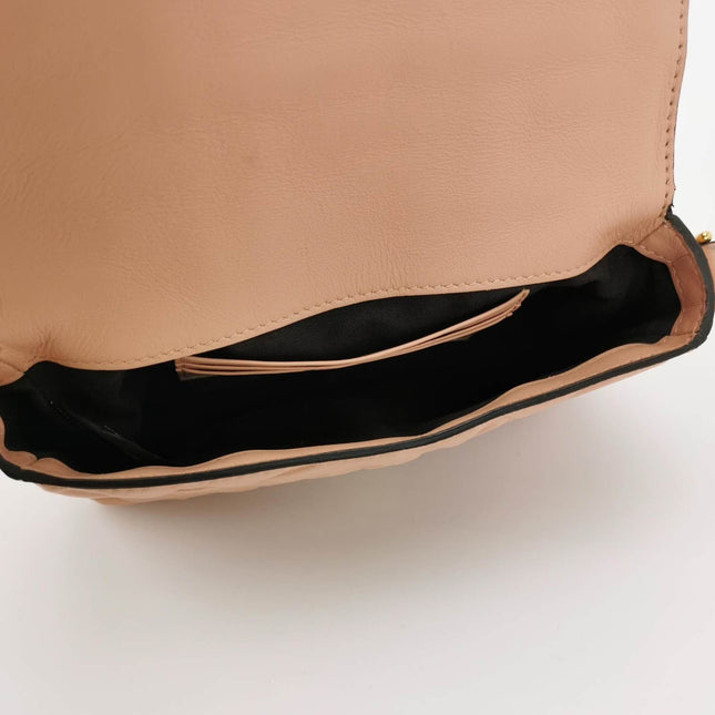 Sold Fendi Baguette Mini Light Pink Nappa Leather Crossbody Bag