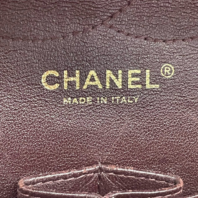 Chanel Classic Flap Jumbo Black Caviar Leather Double Flap with Gold Hardware