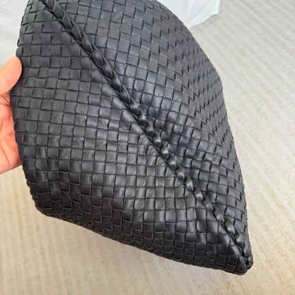 Bottega Veneta Veneta Hobo Midnight Navy Leather Bag Maxi 50cm