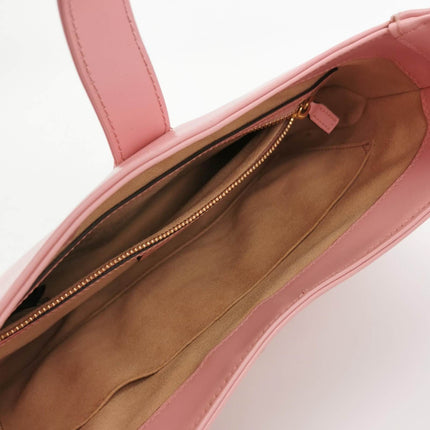 Gucci Jackie 1961 Small Leather Bag with Adjustable Strap Size Pink