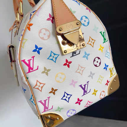Louis Vuitton x Takashi Murakami Speedy 40 White Multicolor