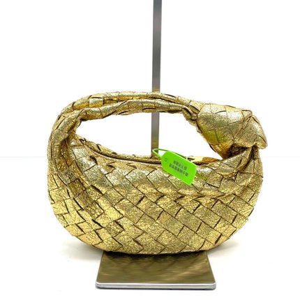 Bottega Veneta Jodie Mini Gold Leather Rare