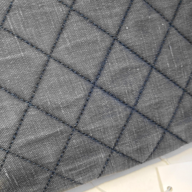 Chanel Classic Flap Mini Denim Blue Silver Hardware 2014-15