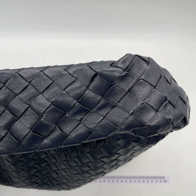 Bottega Veneta Hop Large Leather Navy Hobo Bag 55cm