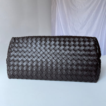 Bottega Veneta Andiamo Large Dark Chocolate Brown Handbag