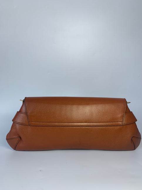Sold Gucci Horsebit 1955 Chain Shoulder bag Large Camel Leather