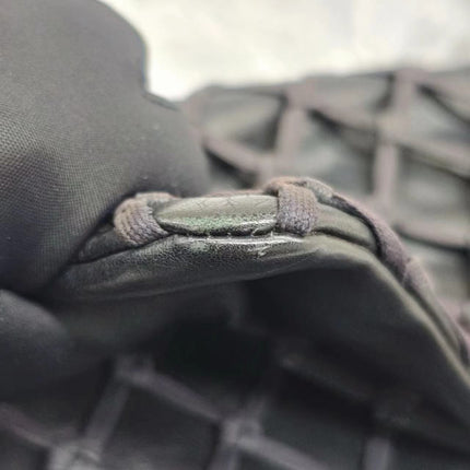 Chanel Lambskin Jumbo Canebiers Net Knots Flap Black, 2011
