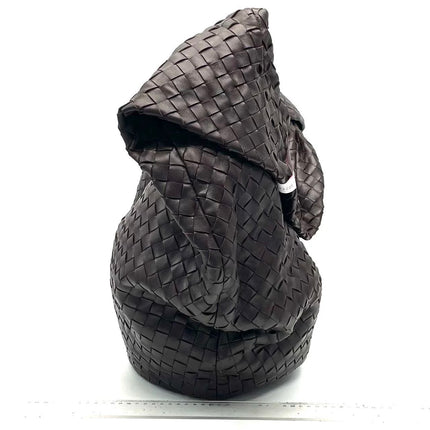 Bottega Veneta Jodie Maxi Lambskin Leather Chocolate Brown 70cm