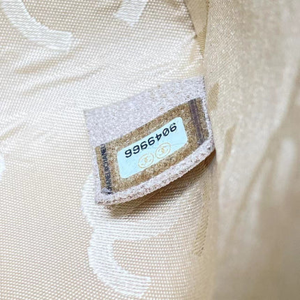 Sold Chanel Wild Stitch Flap Beige Leather with Stitching Detail