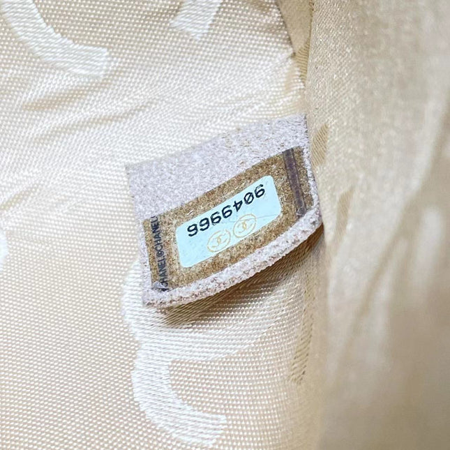 Sold Chanel Wild Stitch Flap Beige Leather with Stitching Detail