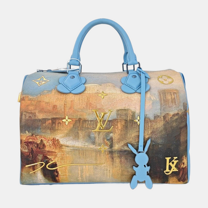 Louis Vuitton x Jeff Koons Speedy 30 Turner Top Handle Bag